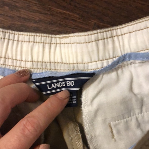 Lands End Husky Elastic Waist Khakis size 12H - Picture 3 of 5